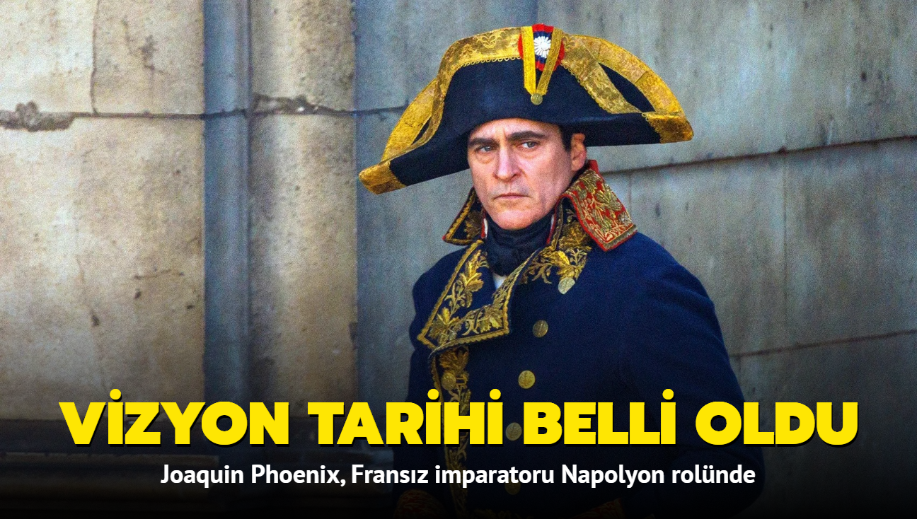 Ridley Scott imzal Napolyon filminin vizyon tarihi belli oldu
