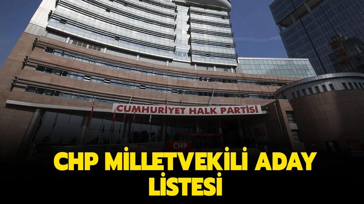 CHP milletvekili adaylar 2023! 28. Dnem CHP milletvekili adaylar kimler, hangi ilden" 