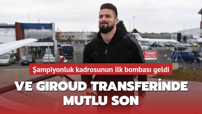 Ve Olivier Giroud transferi hayrl olsun! ampiyonluk kadrosunun ilk bombas...