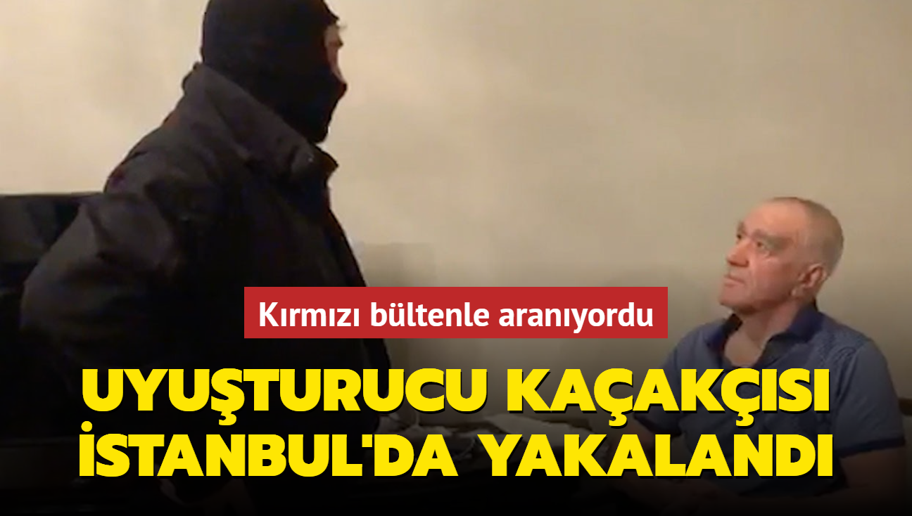 Krmz bltenle aranyordu... Uyuturucu kaaks stanbul'da yakaland