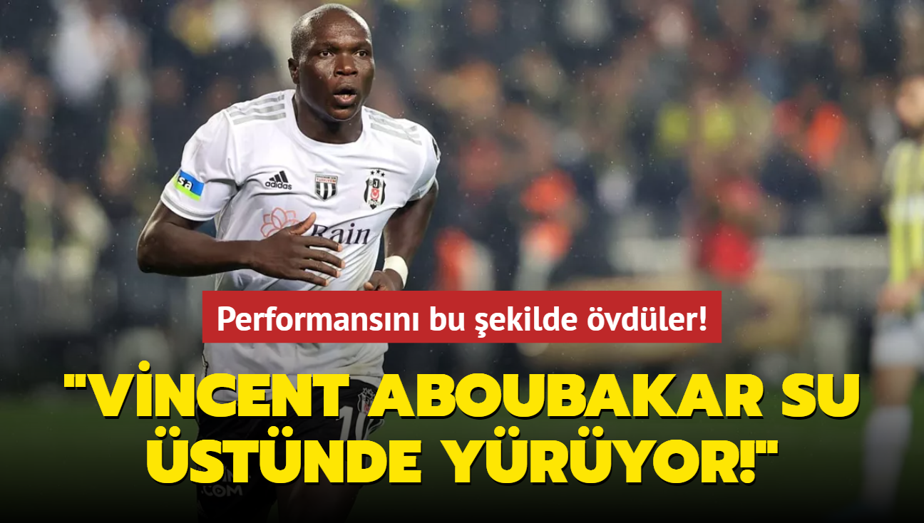 Vincent Aboubakar su stnde yryor!