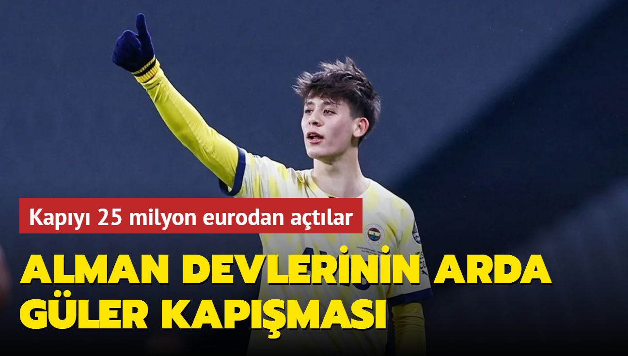 Alman devlerinin Arda Gler kapmas