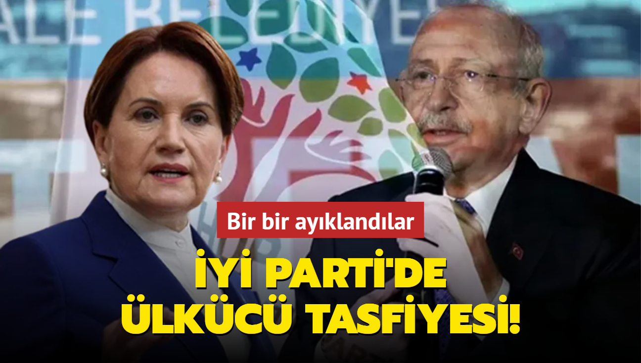 Y Parti'de lkc tasfiyesi! Bir bir ayklandlar