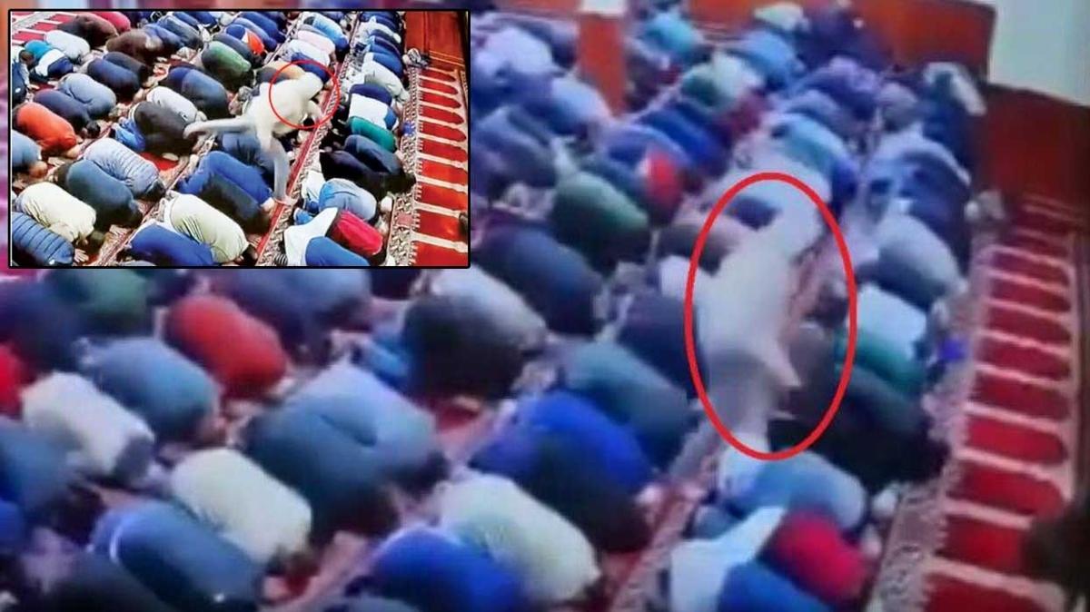 ABD'de namaz srasnda imam bakland! Sank da polis de savc da Trk kt