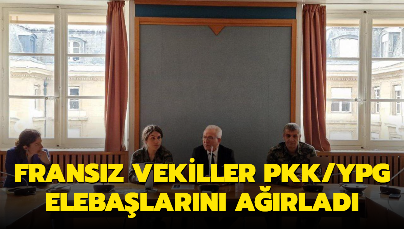 Fransz vekiller PKK/YPG elebalarn arlad