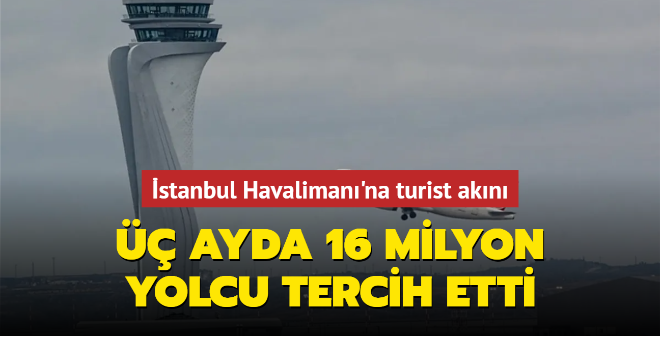 stanbul Havaliman'na turist akn