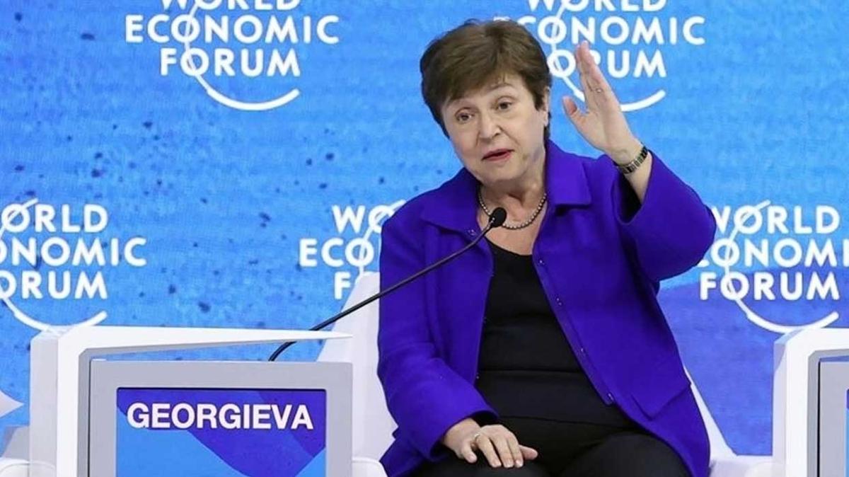 IMF Bakan Georgieva'dan "zayf byme ve inat enflasyon" deerlendirmesi