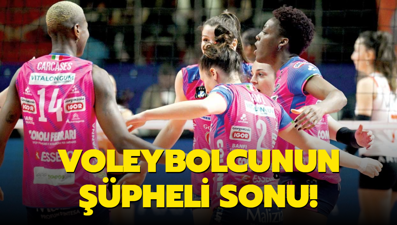 Voleybolcunun pheli sonu!