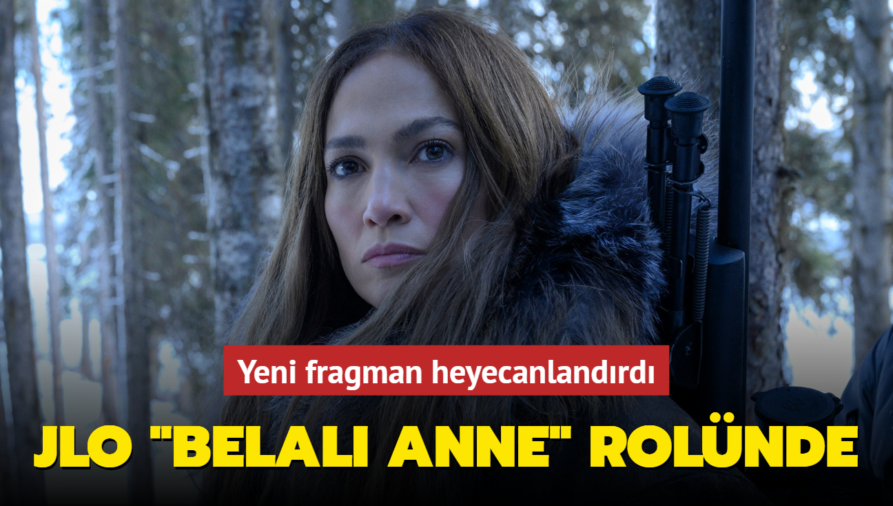 Yeni aksiyon filmi 'The Mother'da Jennifer Lopez belal bir anne rolnde