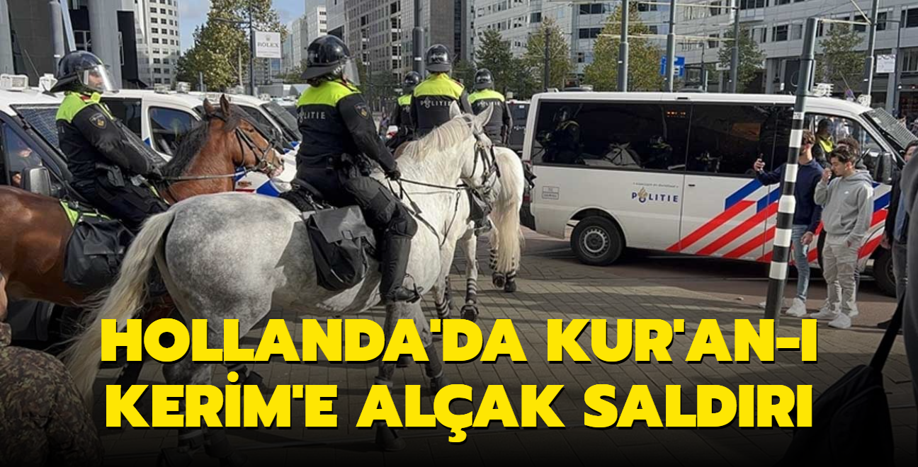 Hollanda'da Kur'an- Kerim'e alak saldr