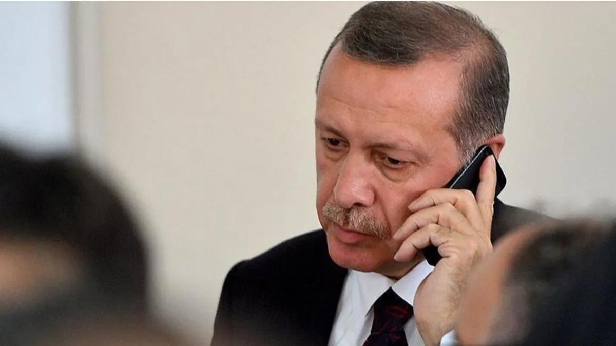 Bakan Erdoan'dan Berdimuhammedov'a taziye telefonu