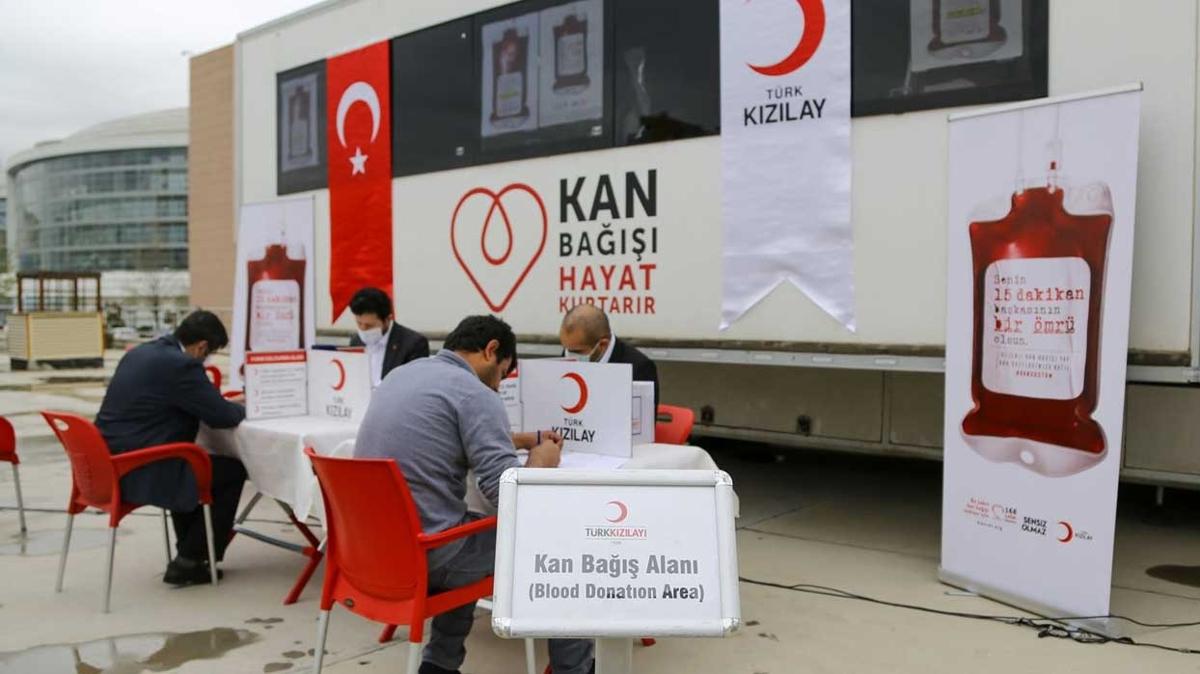 Trk Kzlay duyurdu: Ulusal kan stoklar yeniden ykselme eiliminde
