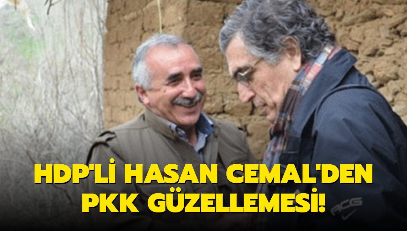 HDP'li Hasan Cemal'den PKK gzellemesi!