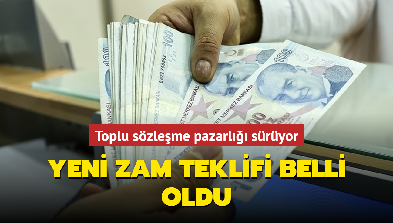 Hkmetin kamu iilerine yeni zam teklifi belli oldu