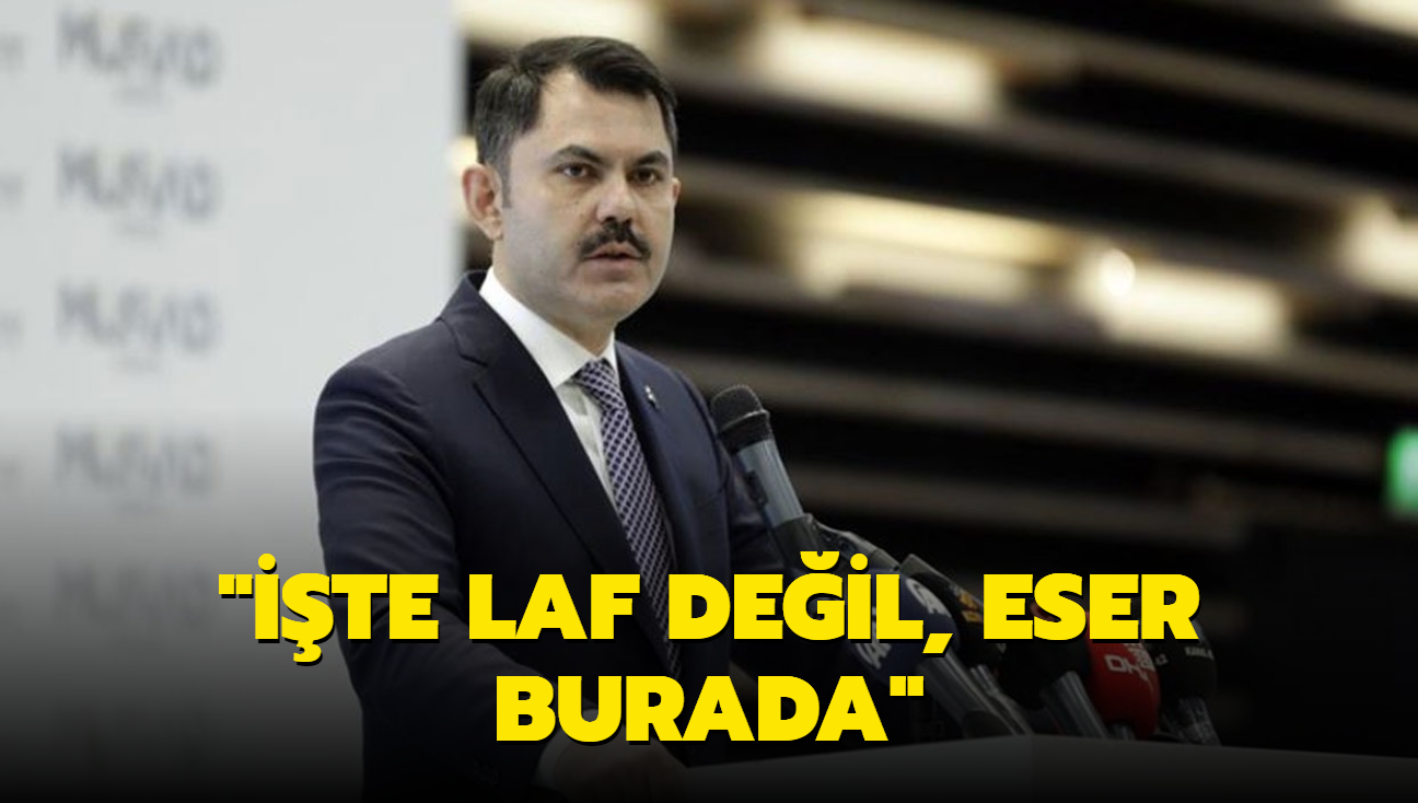 "te laf deil, eser burada"