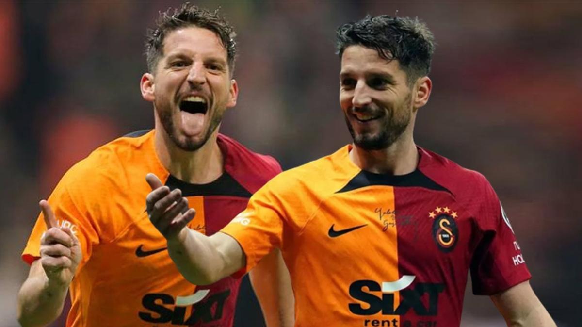 Dries Mertens gelimesi Belika basnnda manetleri sslyor