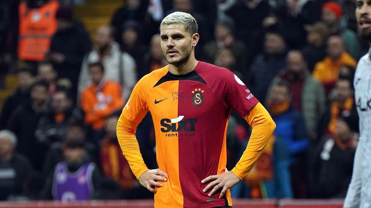 Galatasaray'da Mauro Icardi de dahil 5 futbolcu iin tehlike anlar alyor