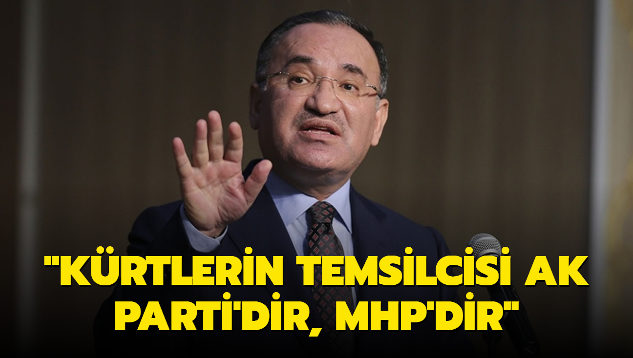 "Krtlerin temsilcisi AK Parti'dir, MHP'dir"