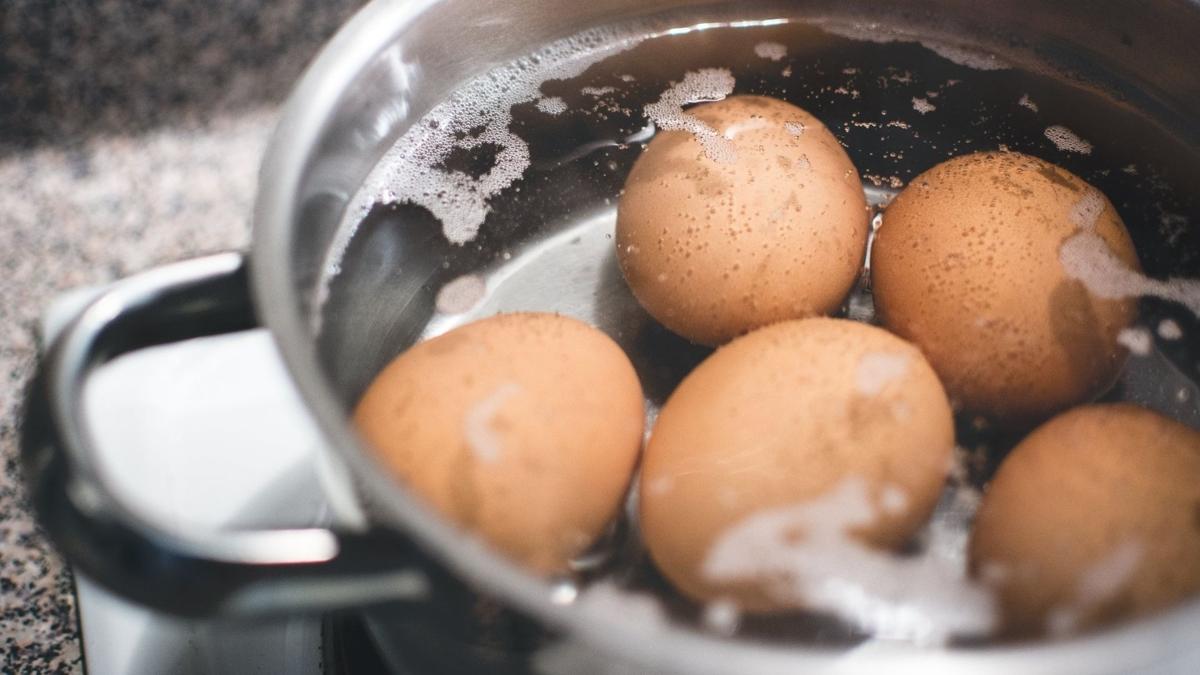 Yumurtadaki proteini sfrlayan hata! Kaynama baladktan sonra 100 kadar...