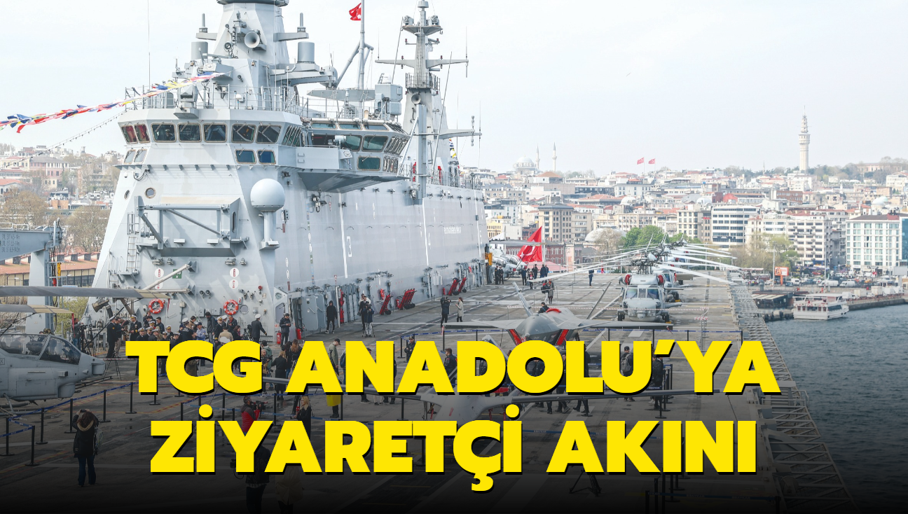 TCG Anadolu'ya ziyareti akn