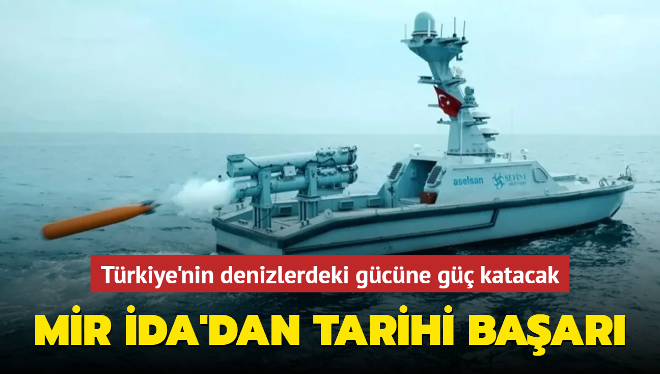 Trkiye'nin denizlerdeki gcne g katacak... MR DA'dan tarihi baar