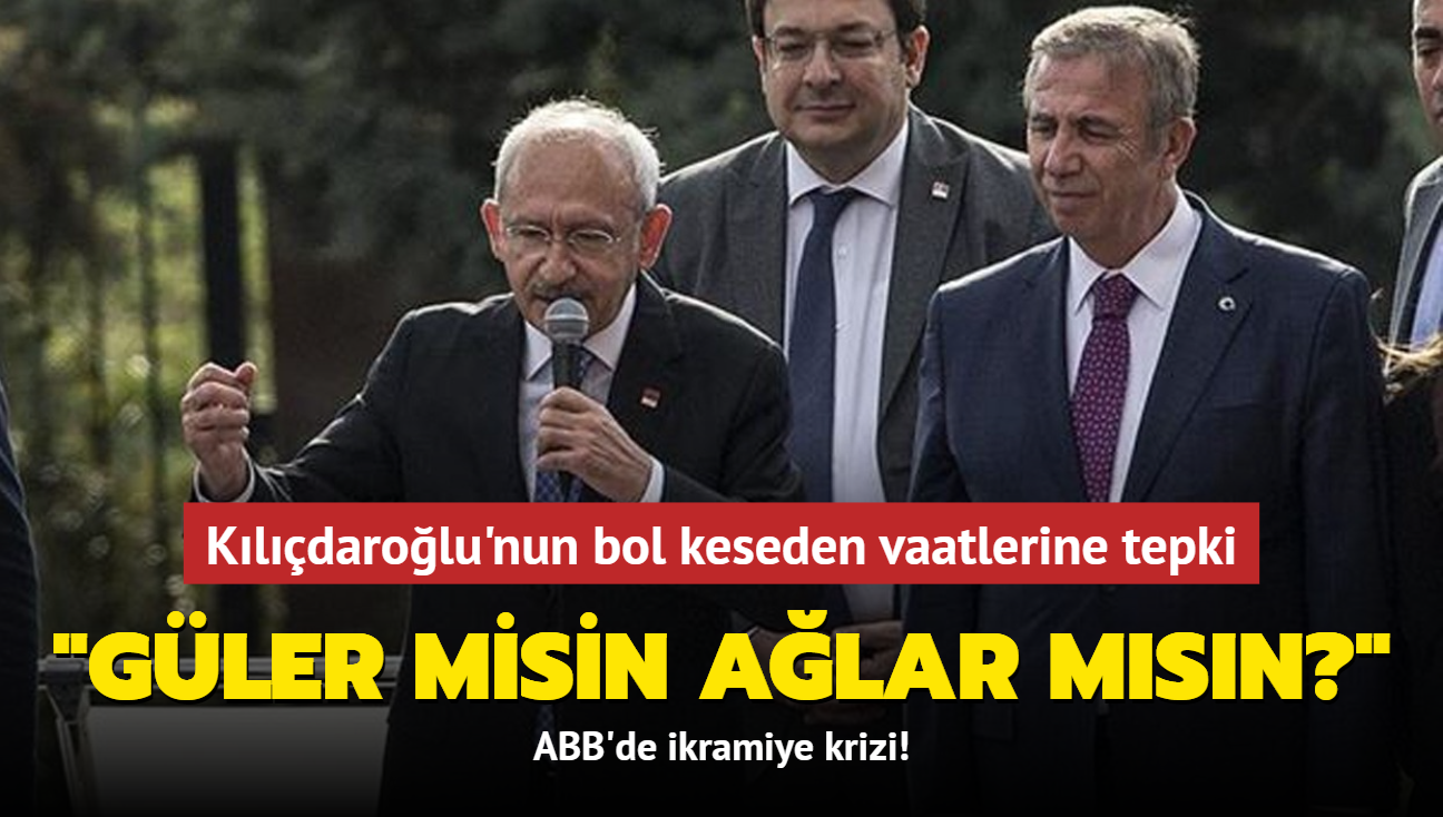 ABB'de ikramiye krizi! Kldarolu'nun bol keseden vaatlerine tepki: Gler misin alar msn"