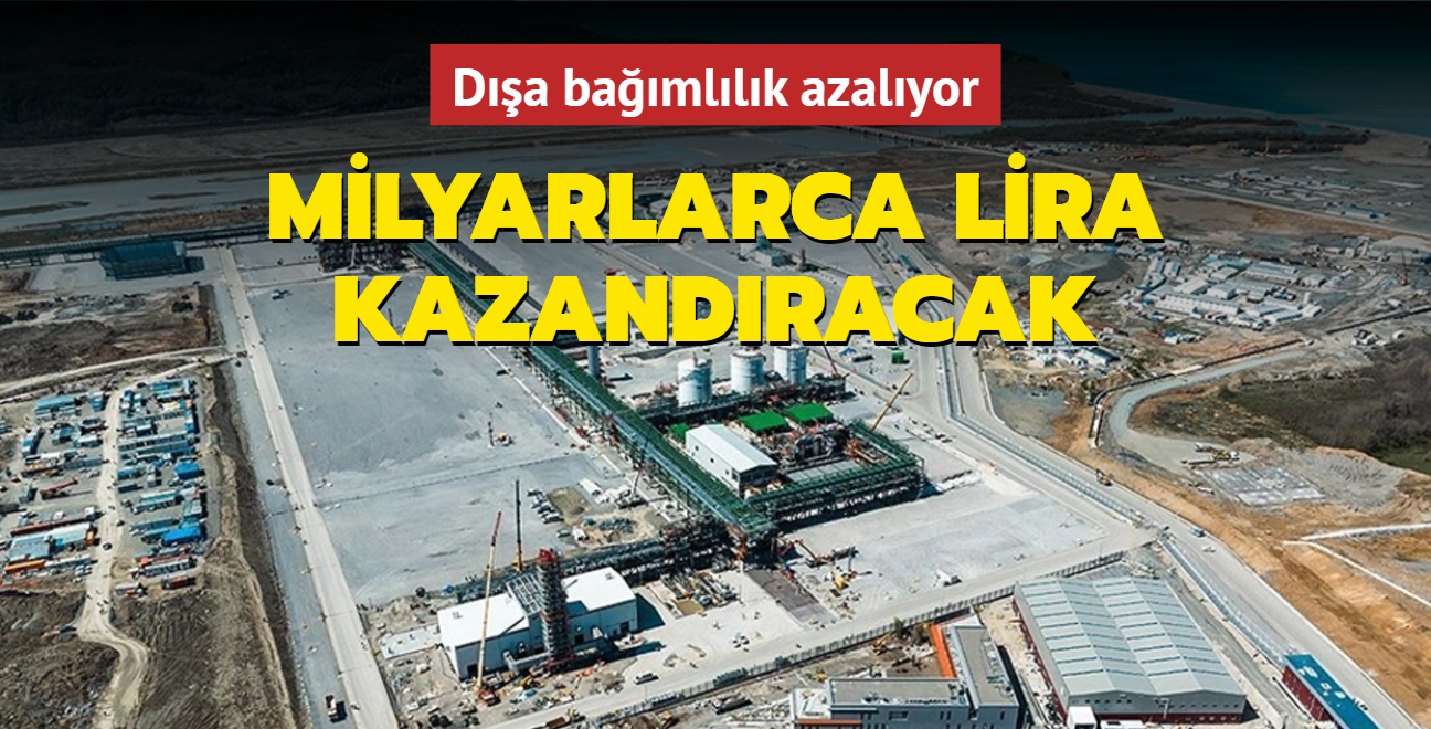 Da bamllk azalyor... Trkiye'ye milyarlarca lira kazandracak