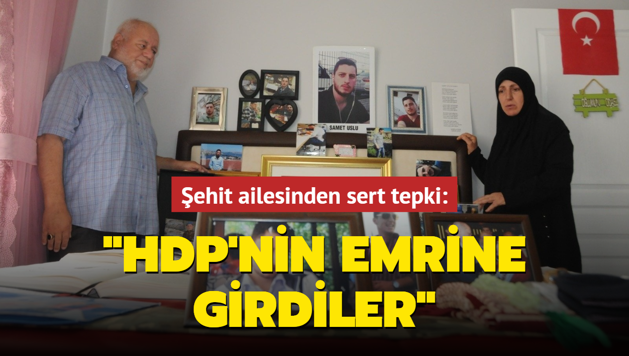 ehit ailesinden sert tepki: 6'l koalisyon etesi kurdular, HDP'nin emrine girdiler"