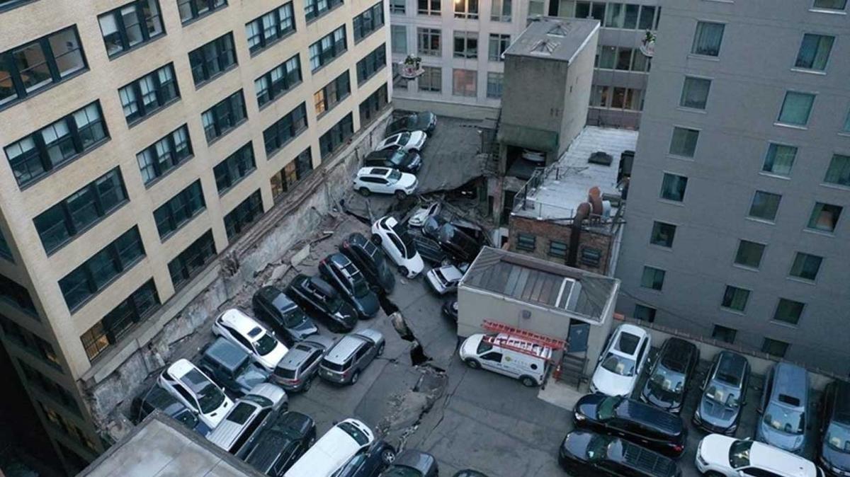 New York'ta otopark kmesi sonucu 1 kii hayatn kaybetti