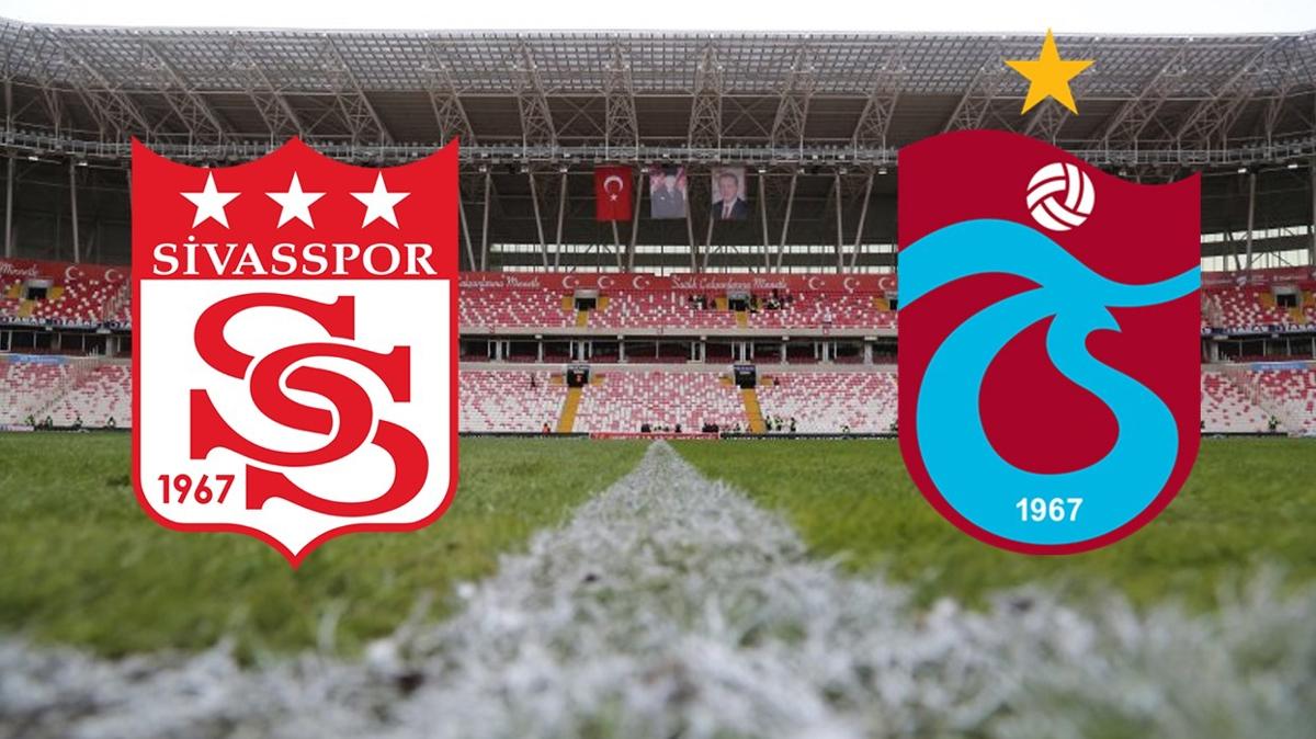 Sivasspor ve Trabzonspor 34.kez kar karya geliyor