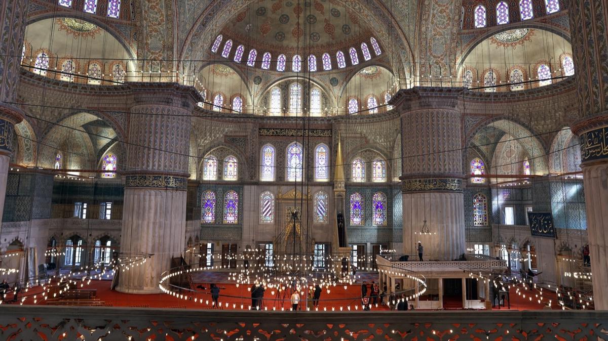 Sultanahmet Camii'nin restorasyonunda sona gelindi