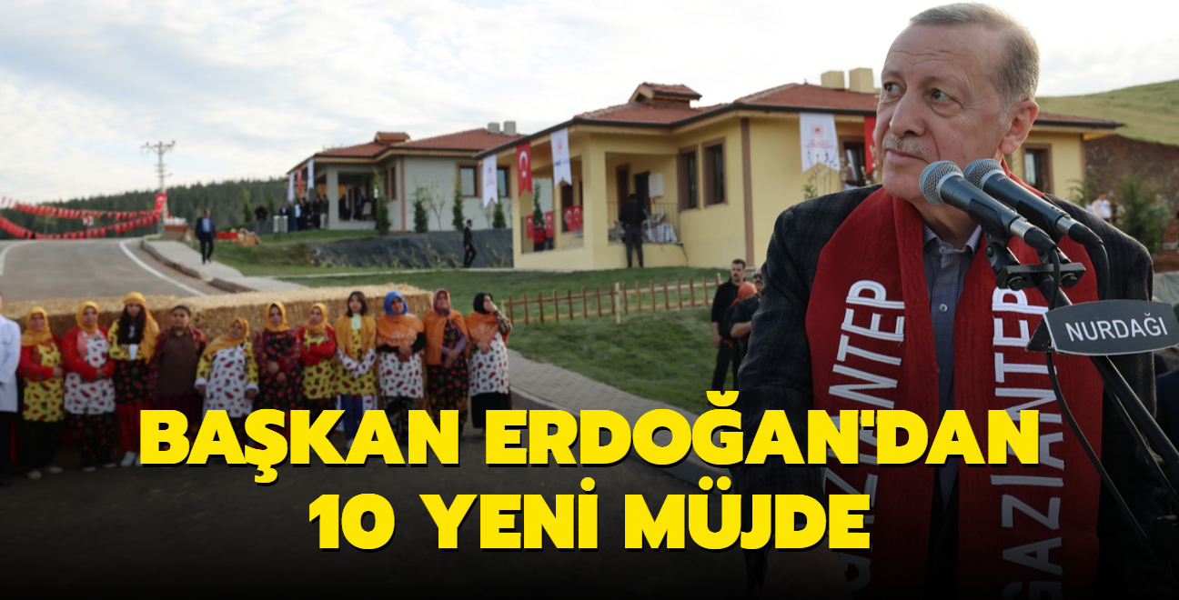 Bakan Erdoan'dan iftilere 10 yeni mjde