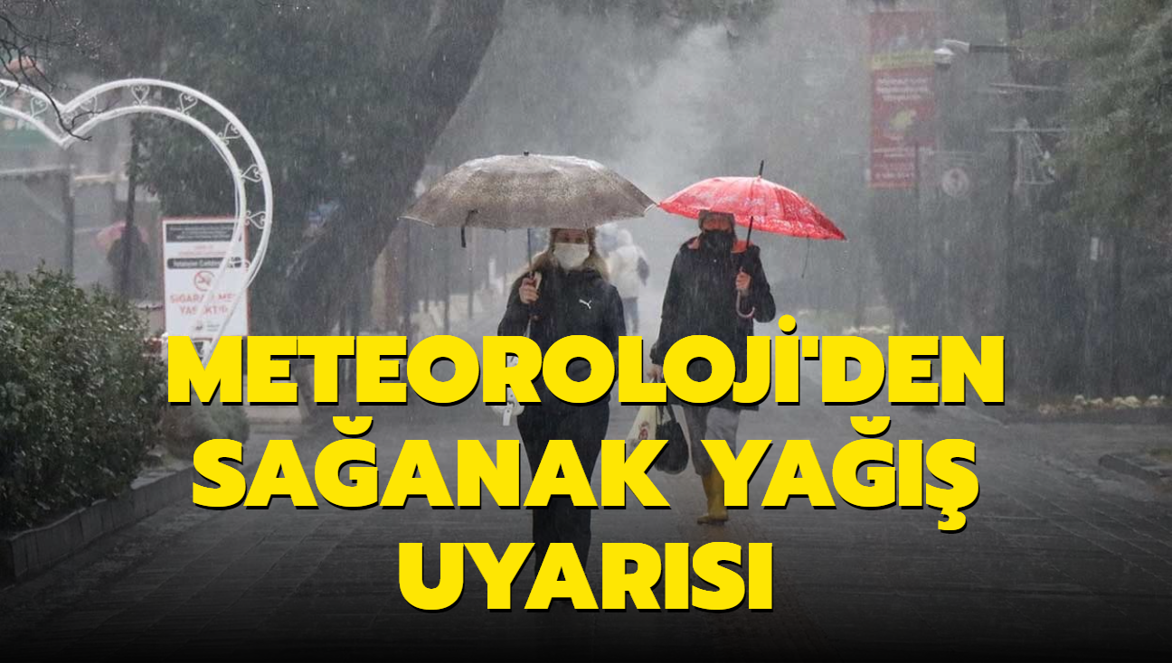 Meteoroloji'den saanak ya uyars