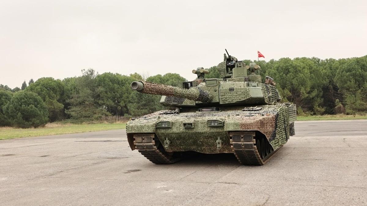 Yeni Altay Tank TSK'ya teslim ediliyor
