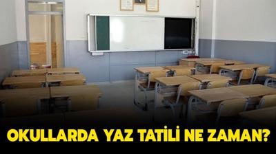 Okullarda yaz tatili ne zaman balayacak? Okullar bugn ald m?