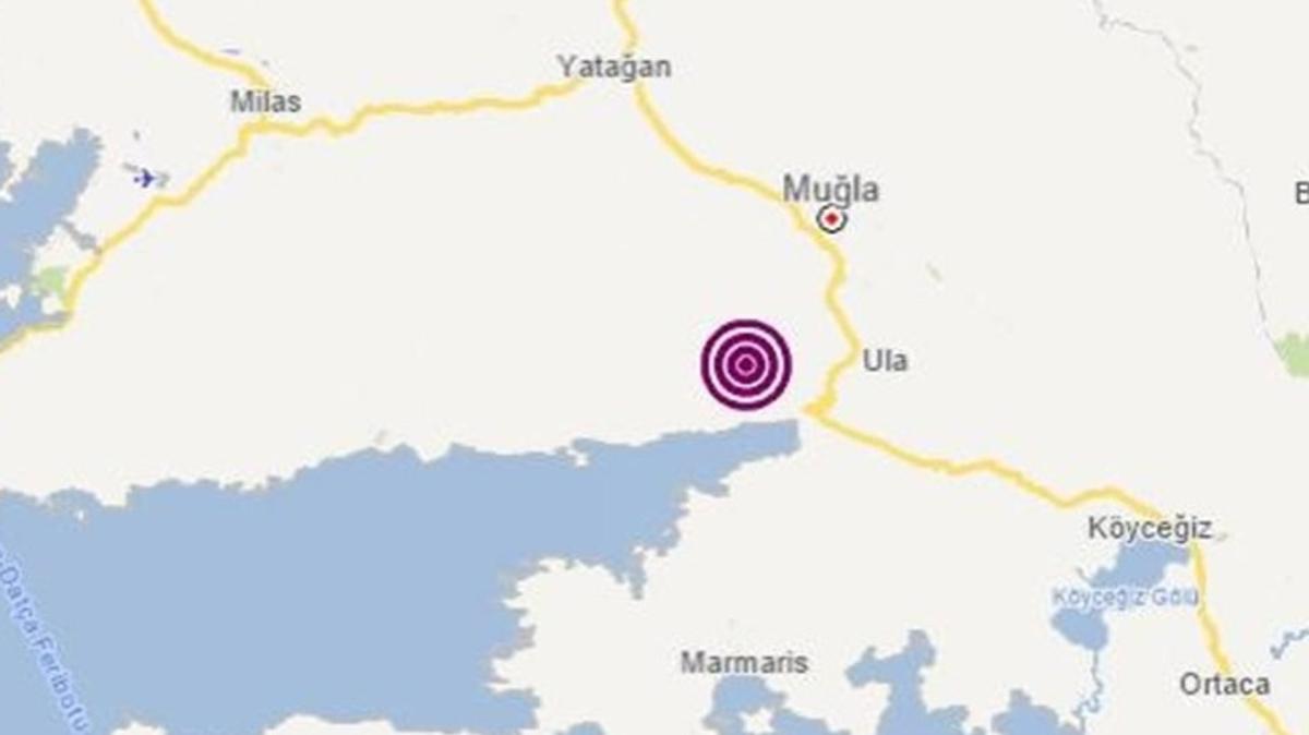 Son Dakika Haberleri: Mula'da deprem