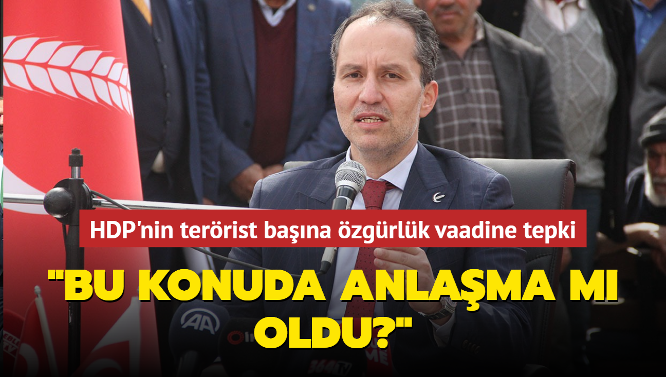 HDP'nin terrist bana zgrlk vaadine tepki... "Bu konuda anlama m oldu""