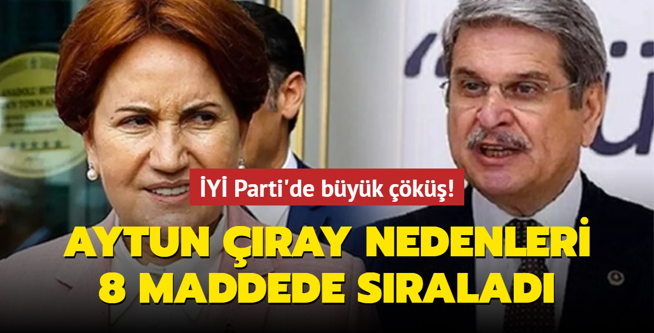 Y Parti'de byk k! Aytun ray nedenleri 8 maddede sralad