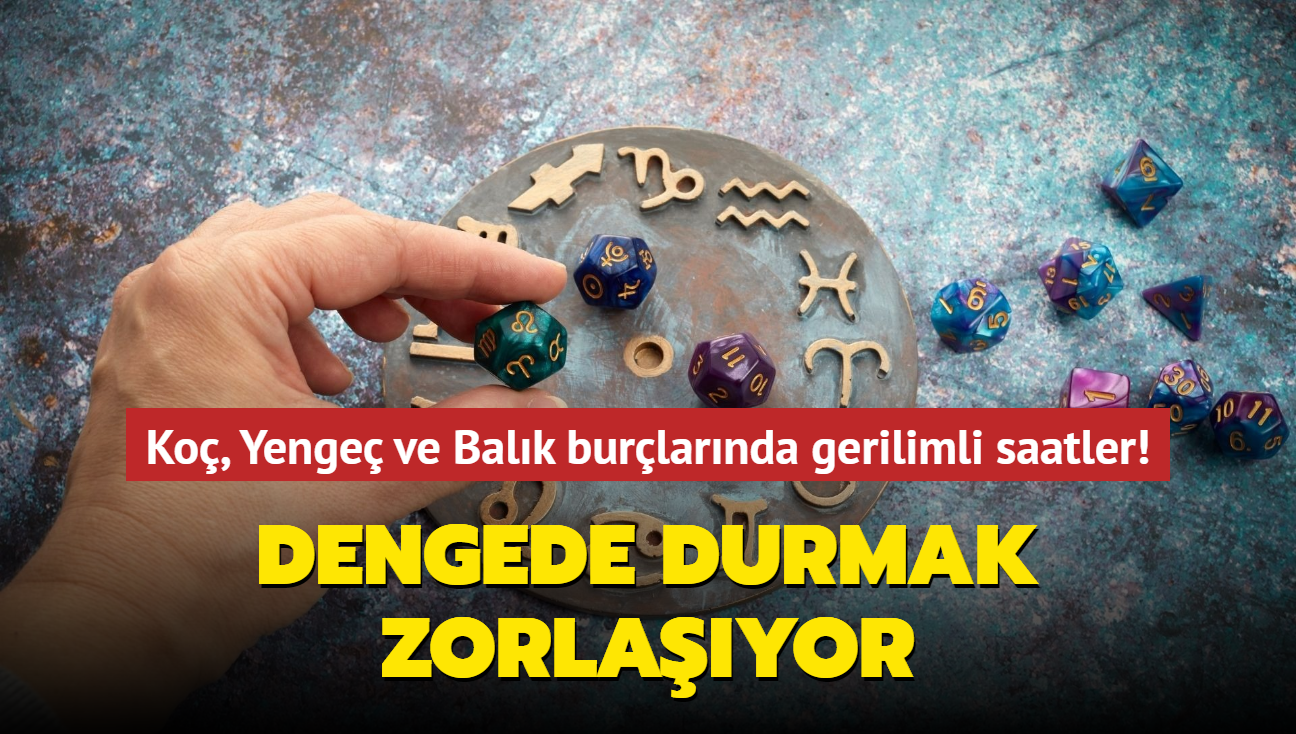 Ko, Yenge ve Balk burlarnda gerilimli saatler! Dengede durmak zorlayor