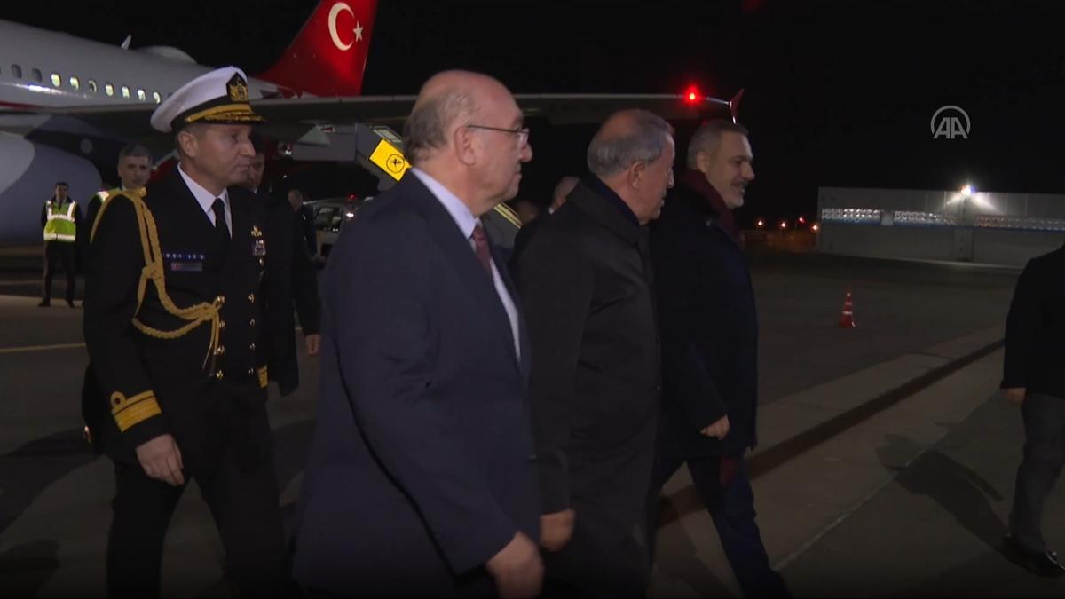 Hulusi Akar Moskvaya getdi