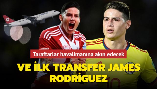 Taraftarlar havalimanna akn edecek! Ve ilk transfer James Rodriguez