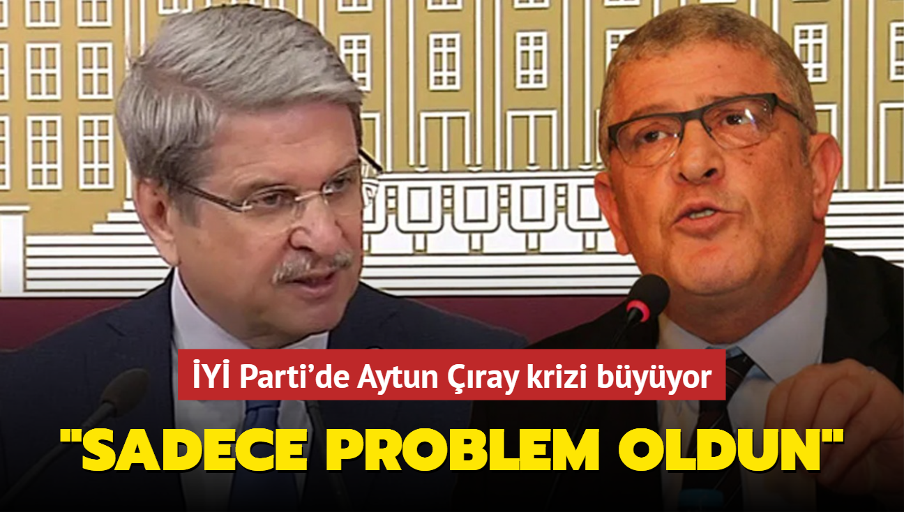 Y Parti'de Aytun ray krizi byyor: Sadece problem oldun