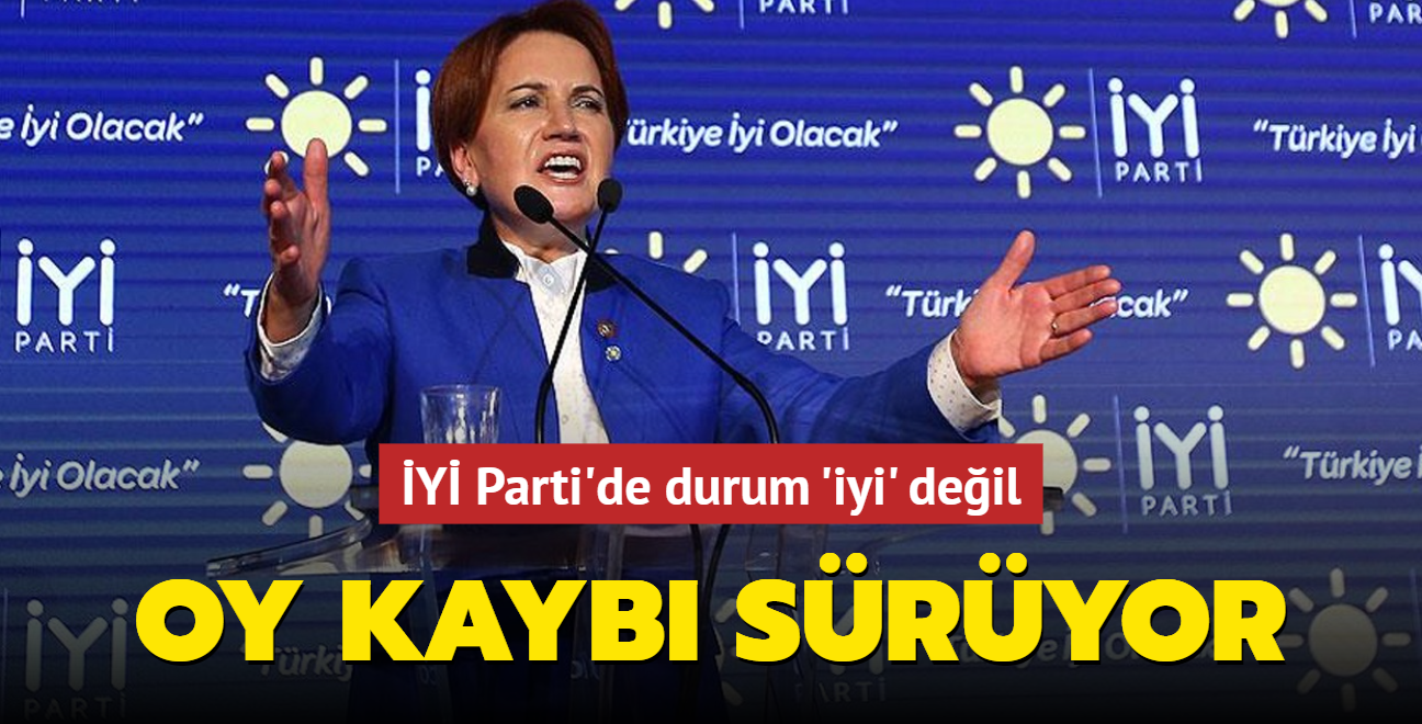 Y Parti'de durum 'iyi' deil... Oy kayb sryor