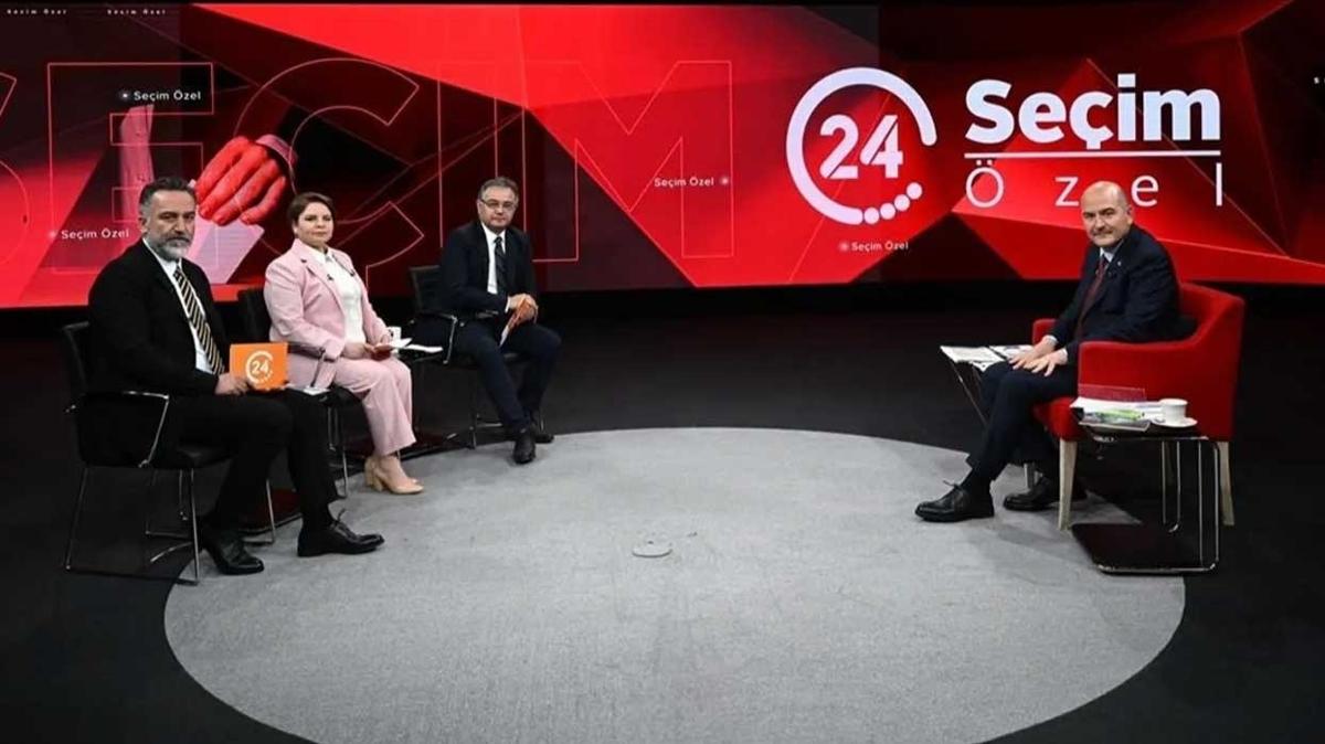 Bakan Soylu 24 TV'de aklad: FET'den gerilla tipi yeni yaplanma