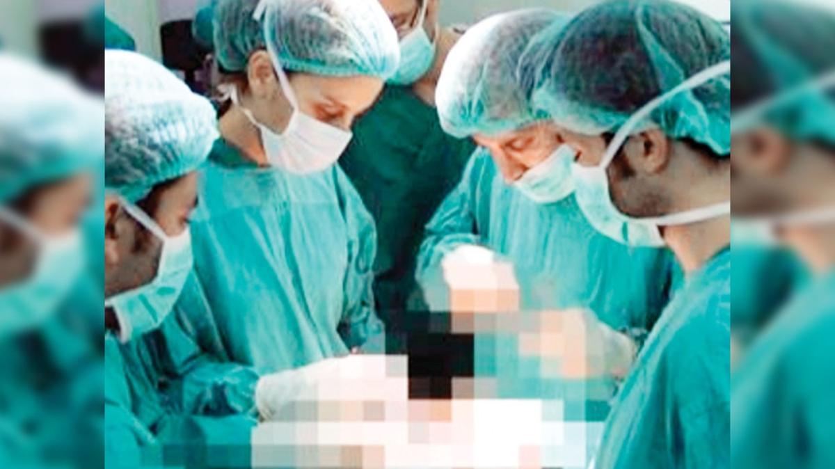 Meis'te parma kopan Yunan ocua Antalya'da ameliyat