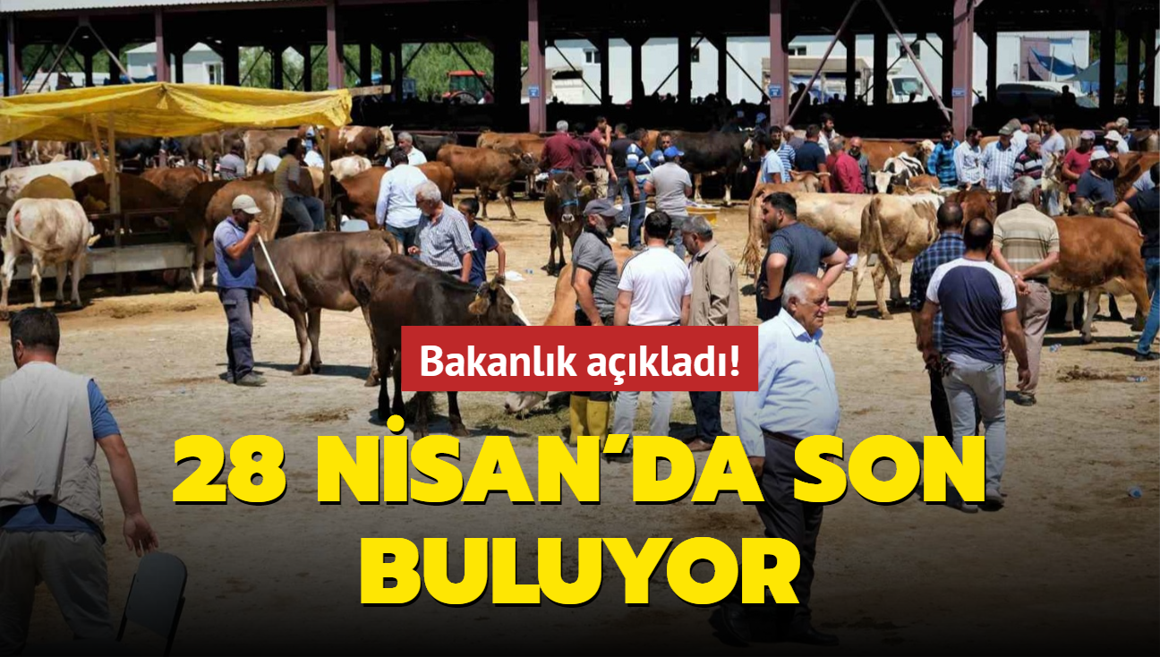 Bakanlk aklad! 28 Nisan'da son buluyor