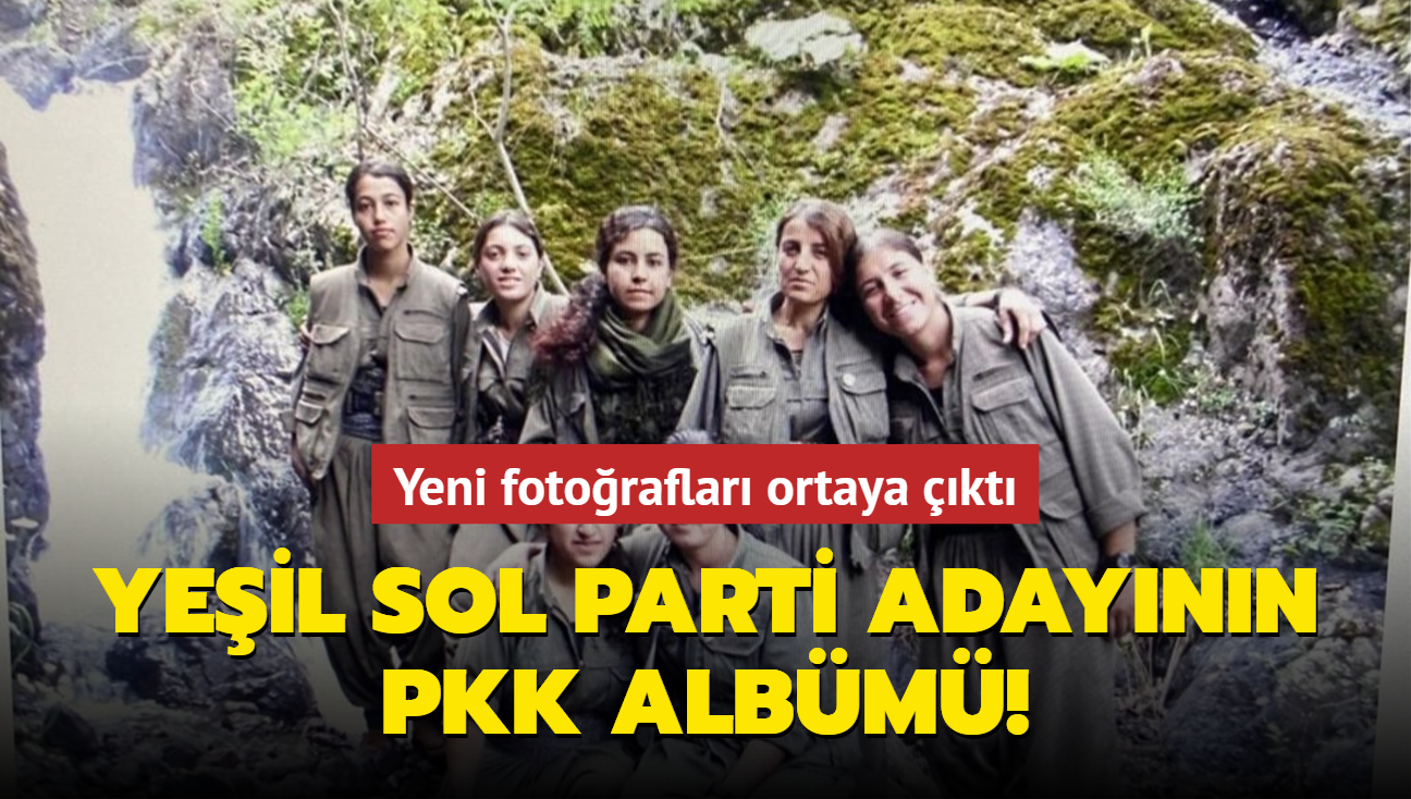 Yeil Sol Parti adaynn PKK albm! Yeni fotoraflar ortaya kt