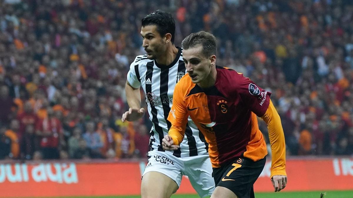 Beikta ilk devre, Galatasaray ikinci devrenin sonlarnda seviniyor