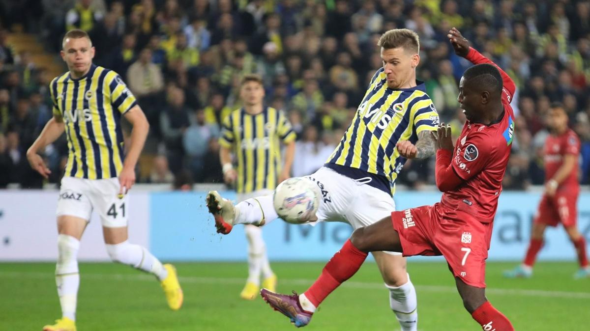 Sivasspor 1-1 Fenerbahe