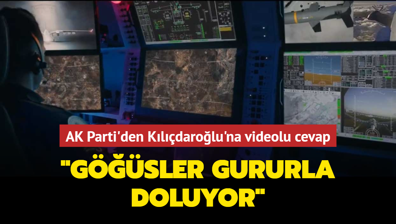 AK Parti'den Kldarolu'na videolu cevap... "Anneler alamyor, gsler gururla doluyor"